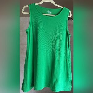 Emerald Sleeveless Tunic Top